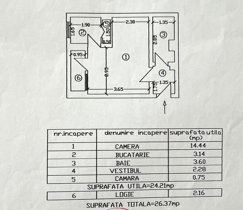 Margeanului, Barnova, garsoniera mobilata si utilata, 53500 euro,